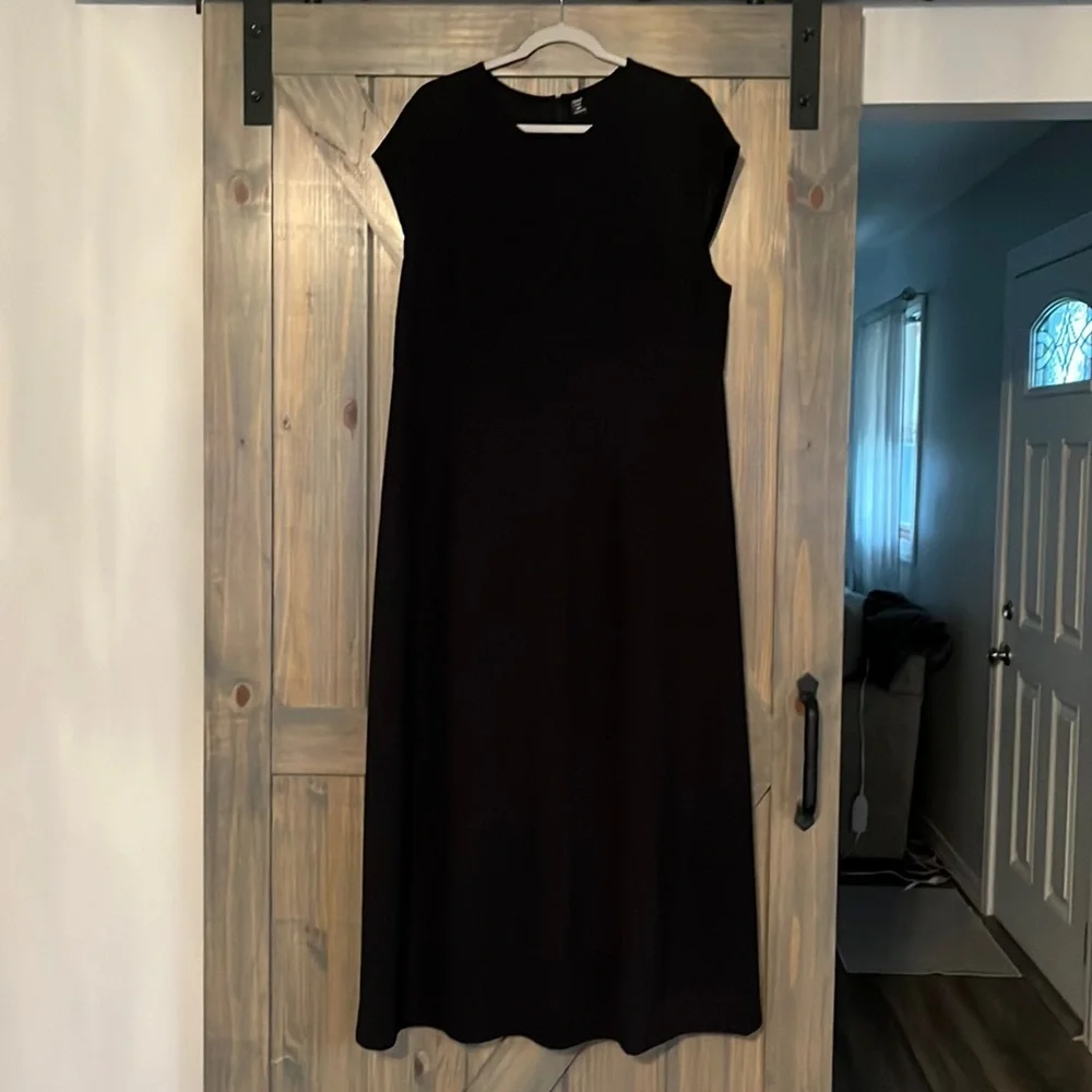 Women’s Long Black Dress Size 3XL - Picture 1 of 8